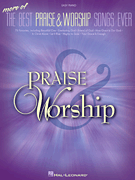 MORE OF THE BEST PRAISE AND WORSHIP SONGS EVER piano sheet music cover